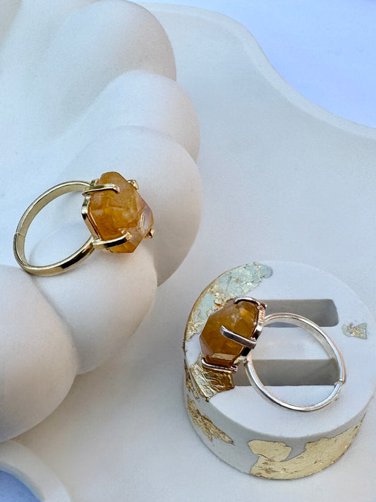 Golden Healer Rings, ADJUSTABLE band
