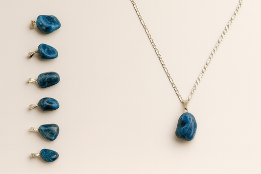 Apatite Tumbled Pendants