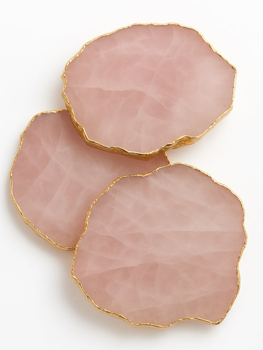 Rose Quartz Coaster